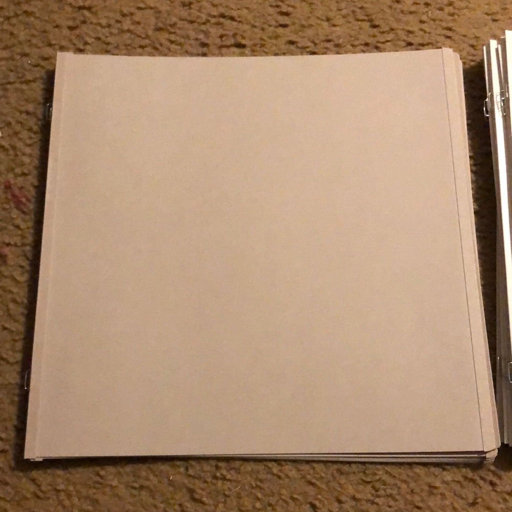Creative Memories original size 12x12 pages